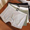 Breathable Men's Boxer Shorts - Stretchy Mesh Underwear Trunks For