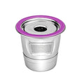 Stainless Steel Reusable Refillable Coffee Filter Capsule Pod For