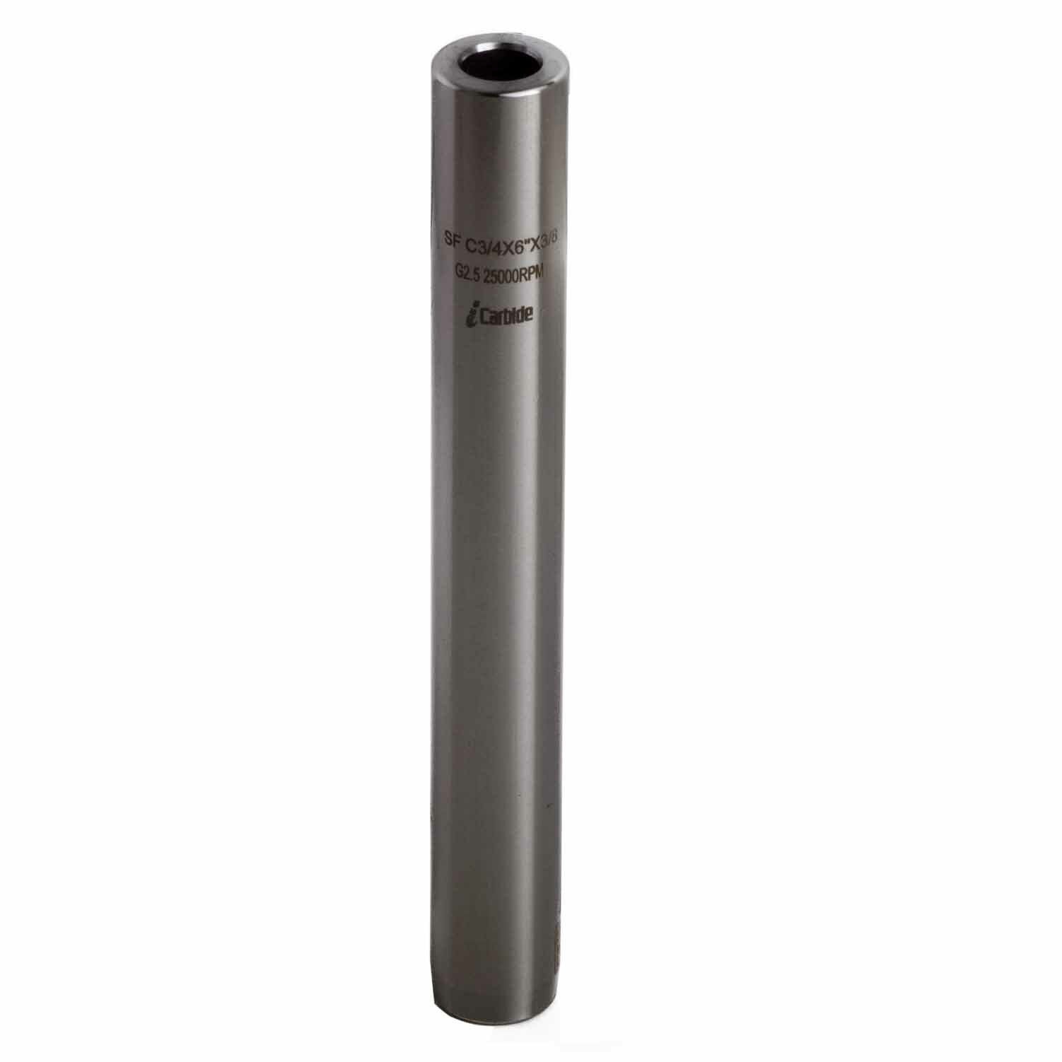 Bore 3/8" Shank 3/4" x Length 6.0" Extension Shrink Fit Tool Holder