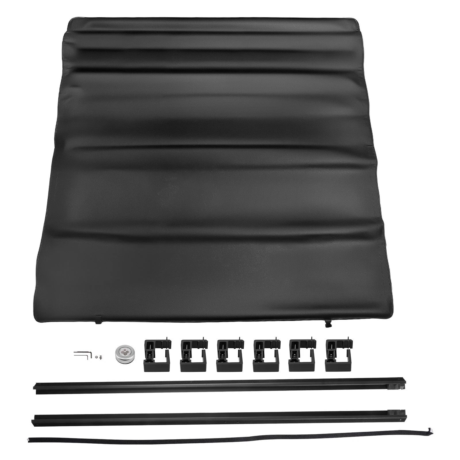 6FT Soft Vinyl Roll Up Tonneau Cover W/LED for Ford Ranger 1982-11 W/LED Lamp