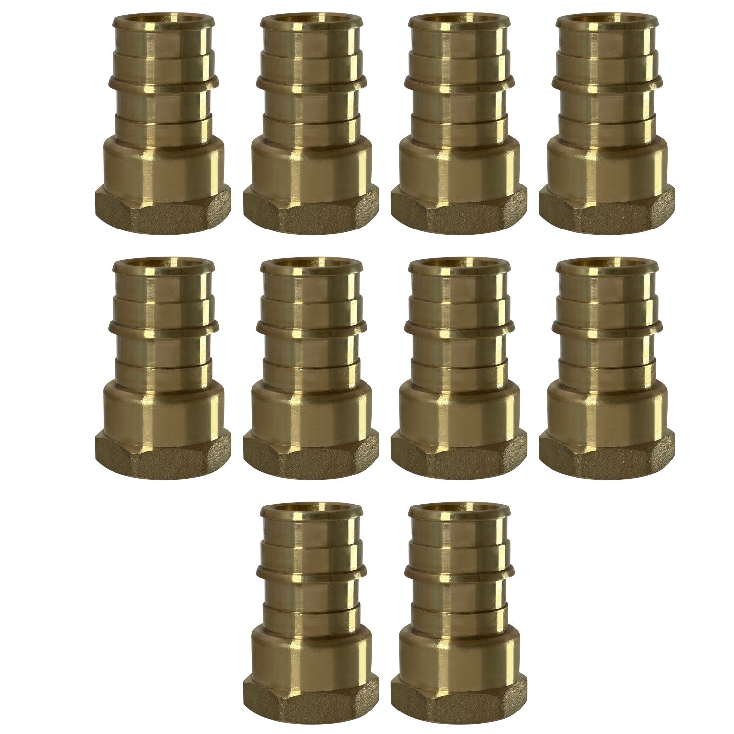 XFITTING 3/4" NPT Expansion Adapter 10 Pack