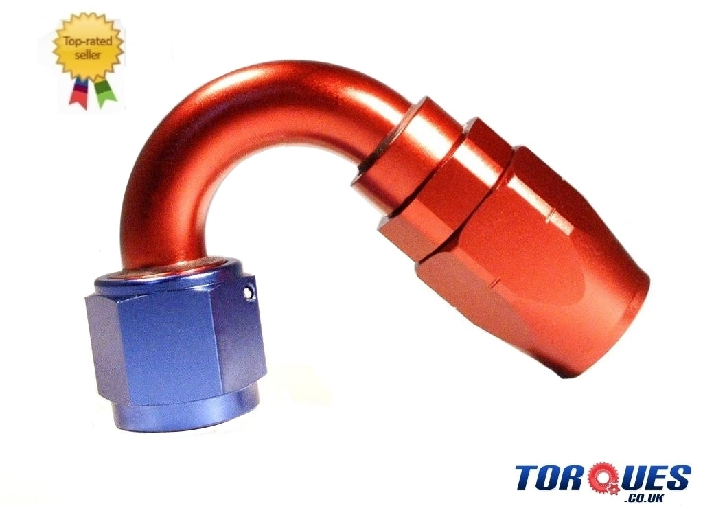 AN -8 (AN8 AN 08) 120 DEGREE Swivel Seal Hose Fitting