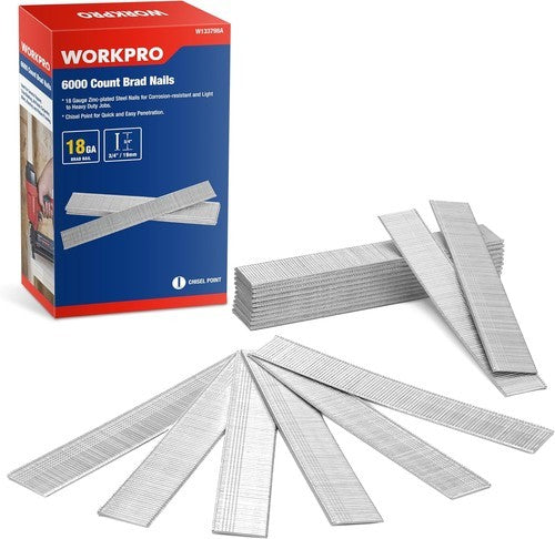 WORKPRO 6000 Count 3/4'' Brad Nail by WORKPRO