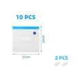 Kitchen Storage Organization Clips Vacuum Bags Space Saving White