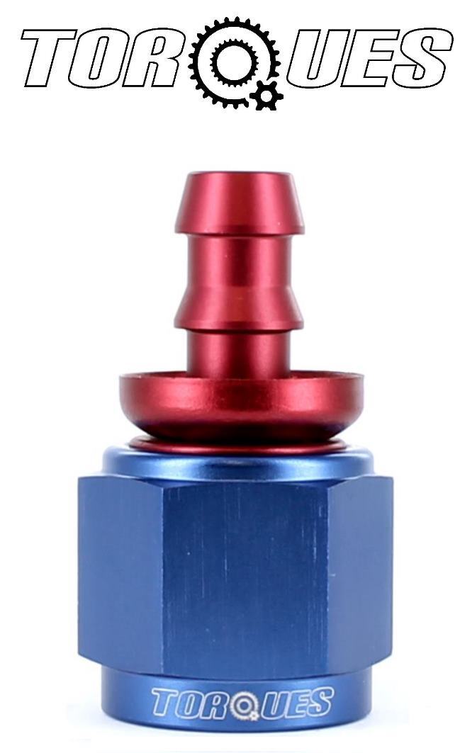 AN -8 Straight to 8mm Barb Hose Fitting by Unbranded