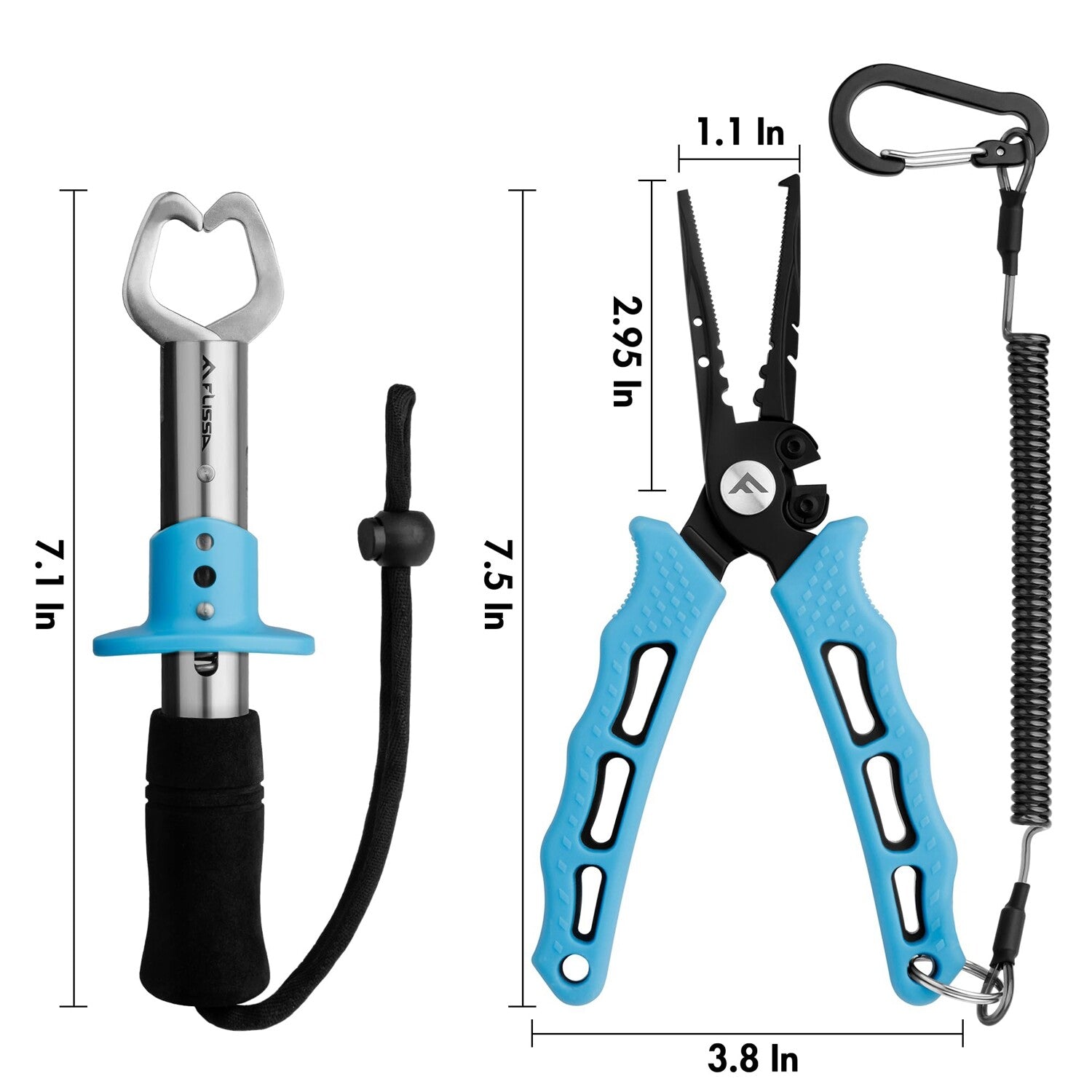 FLISSA 2PC Fishing Tool Kit by FLISSA