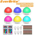 Everbrite 6pack Tap Light Led Puck Light Wireless Push Light Remote