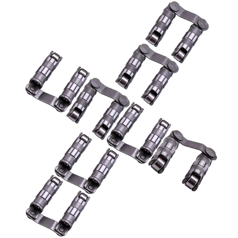 16pcs Hydraulic Roller Lifter Set For Chevy BBC Big Block V8 396- 454 402 427