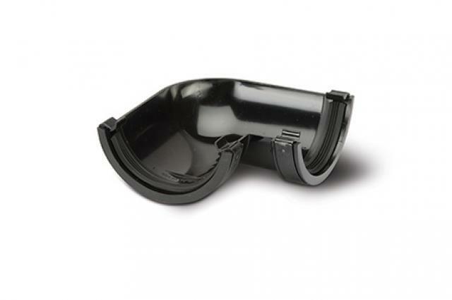 Polypipe 112mm Half Round 90° Gutter Angle