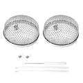 2 Pack Stainless Steel Rv Furnace Vent Cover Mesh Screen 2.83x1.18