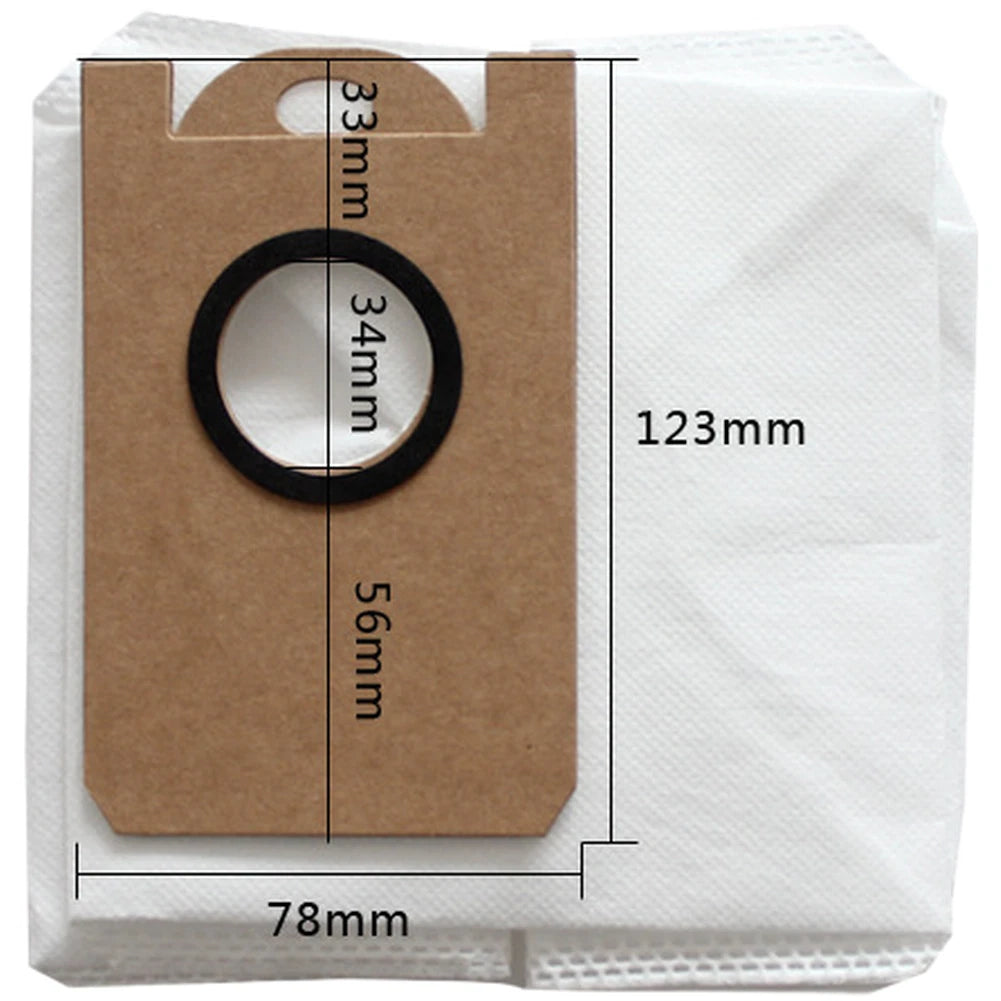5 Pack Reusable Dust Bags Compatible With For Imilab V1 Vacuum