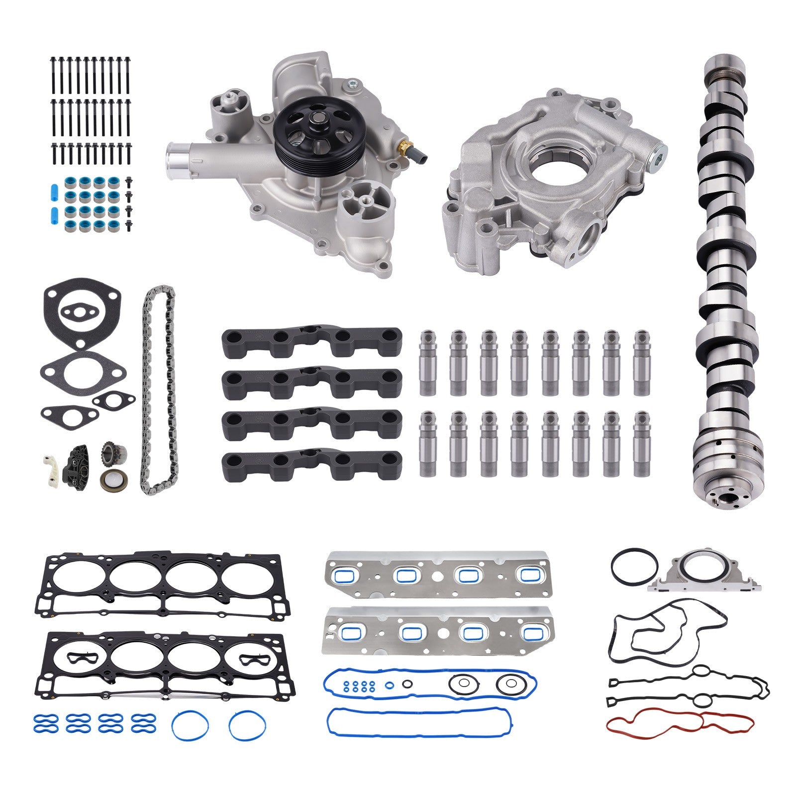 Camshaft Oil & Water Pumps MDS Lifters Kit for Dodge RAM 2500 3500