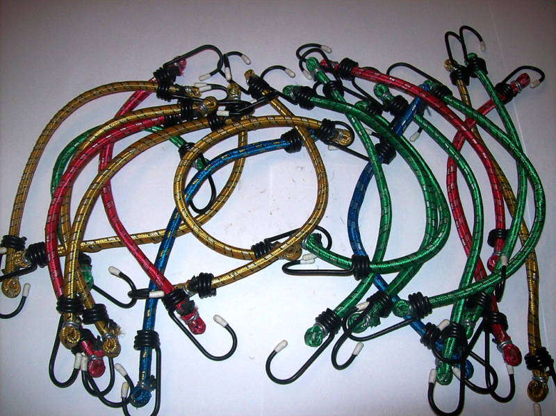 ATE Pro Bungee Cord Tie Down Straps - 12"