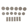 Photosensitive Stamp Pads 7mm Thick Various Shapes For Stamp Parts