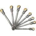 WORKPRO 8mm-19mm Flex-Head Ratcheting Combination Wrench 72-Teeth