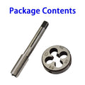 High Steel (Hss) Metric Right Hand Thread Tap & Die Kit X 1.25mm Pitch
