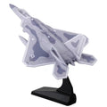 1:100 Aviation Aircraft Model F-22 Alloy Fighter Aircraft Sound Light