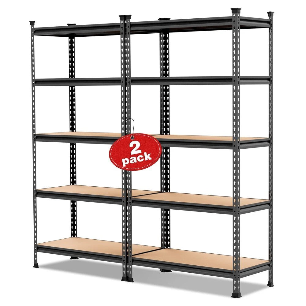 Workpro 5tier Storage Shelving Unit Adjustable Storage Rack Heavy