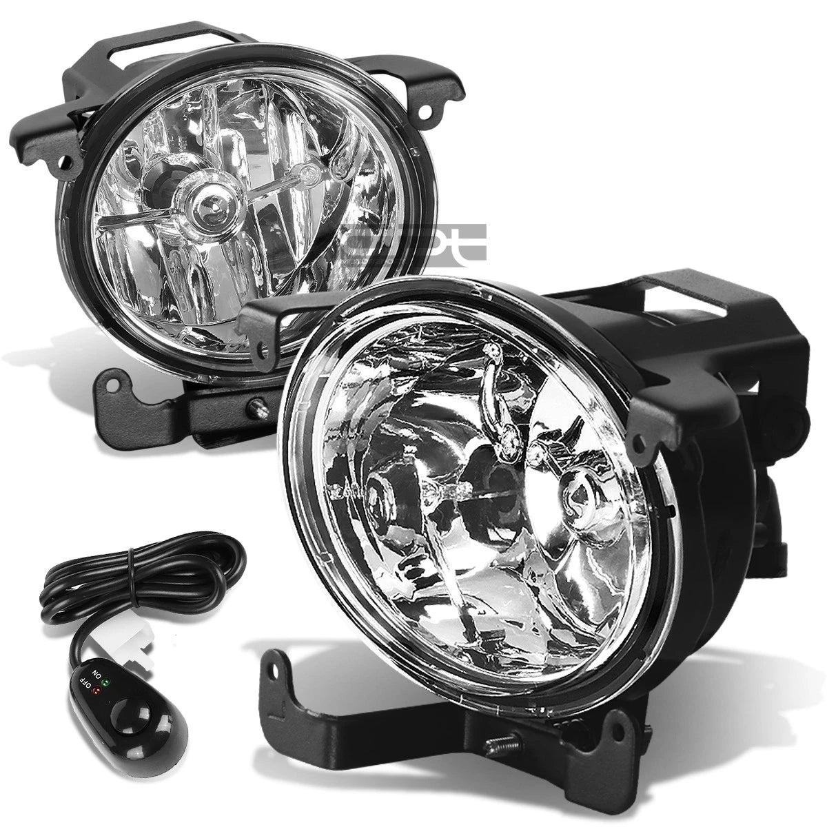 Fit 03-06 Rb 4dr Accent Clear Lens Oe Driving Pair | Built Supply Co