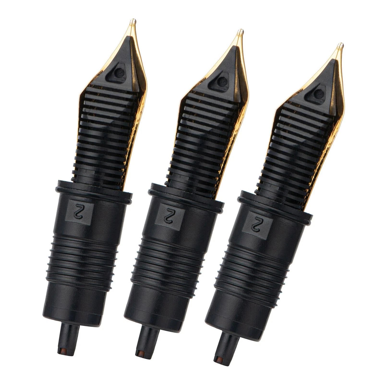 For Jinhao X159 Fountain Pen Nib Replacement Golden Ef 0.38mm/ F
