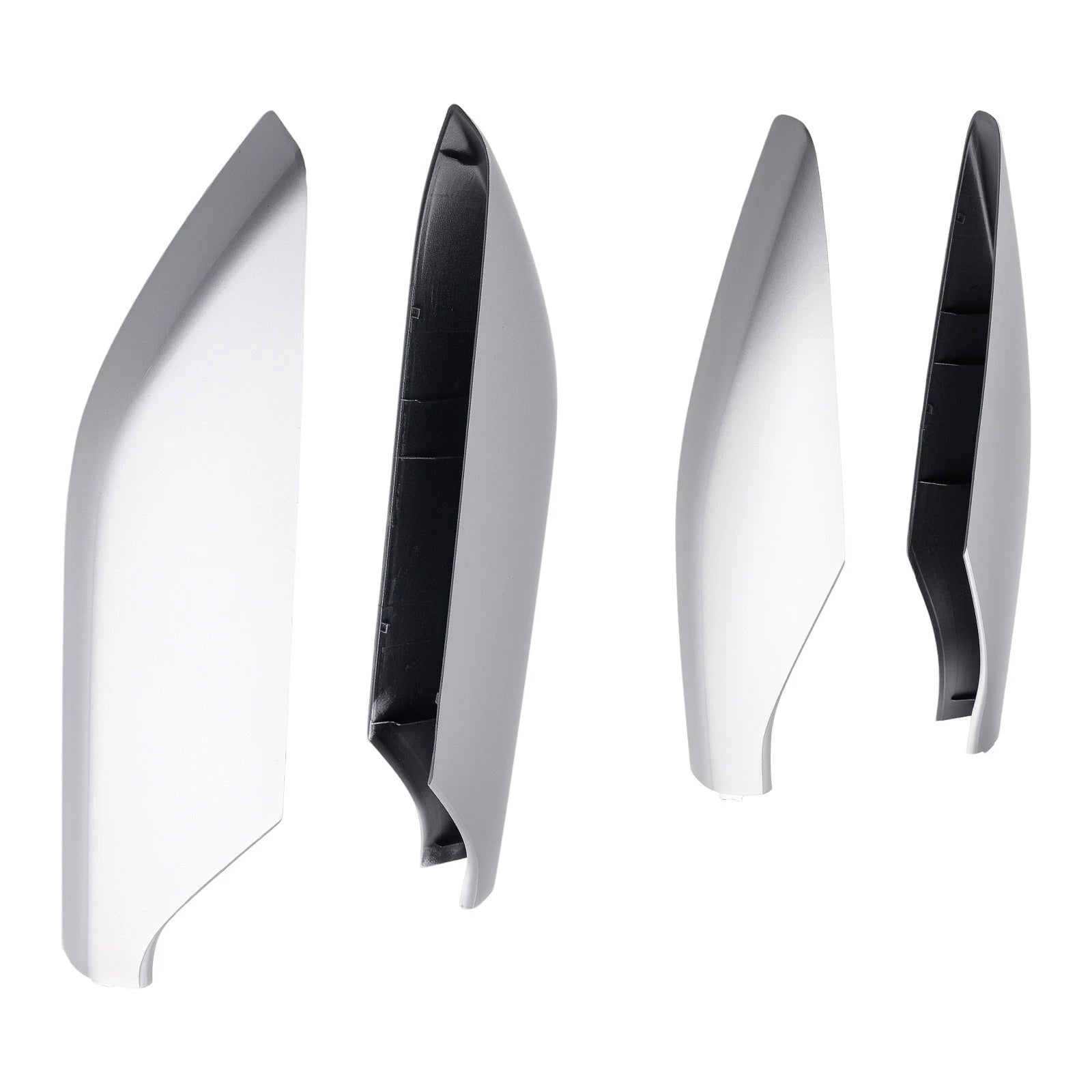 Roof Rail End Cover 4PCS for Lexus GX470 2003-2009 ABS Silver Material