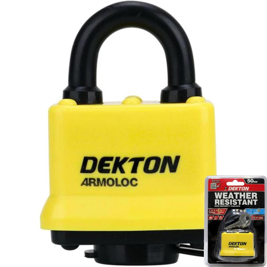 Dekton Weather Resistant Security Padlock