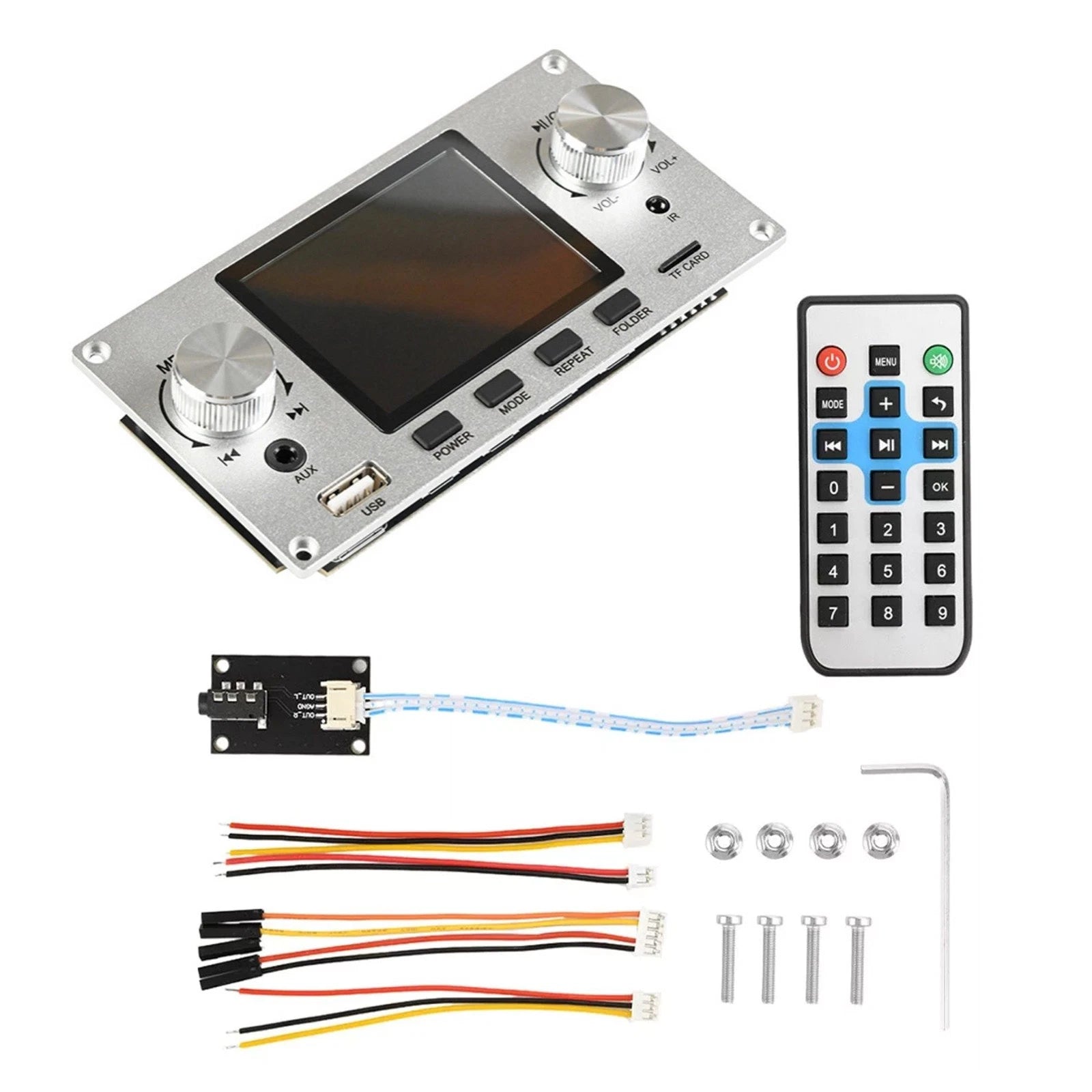 1set 2.8" Ips Bluetooth Mp3 Decoder Board Tf Usb | Built Supply Co