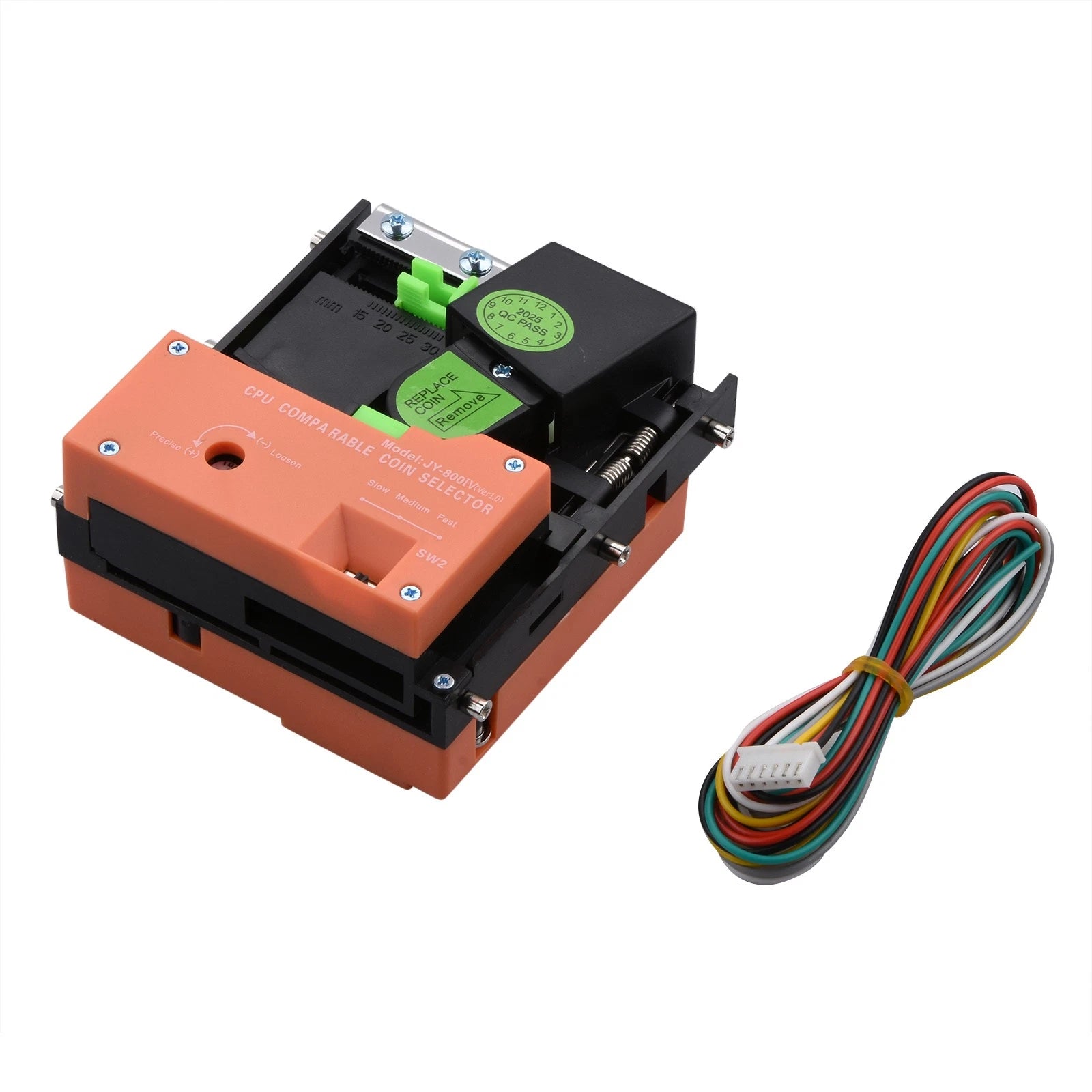 Jy-800 Cpu Comparable Coin Entry Selector Arcade Token Acceptor For