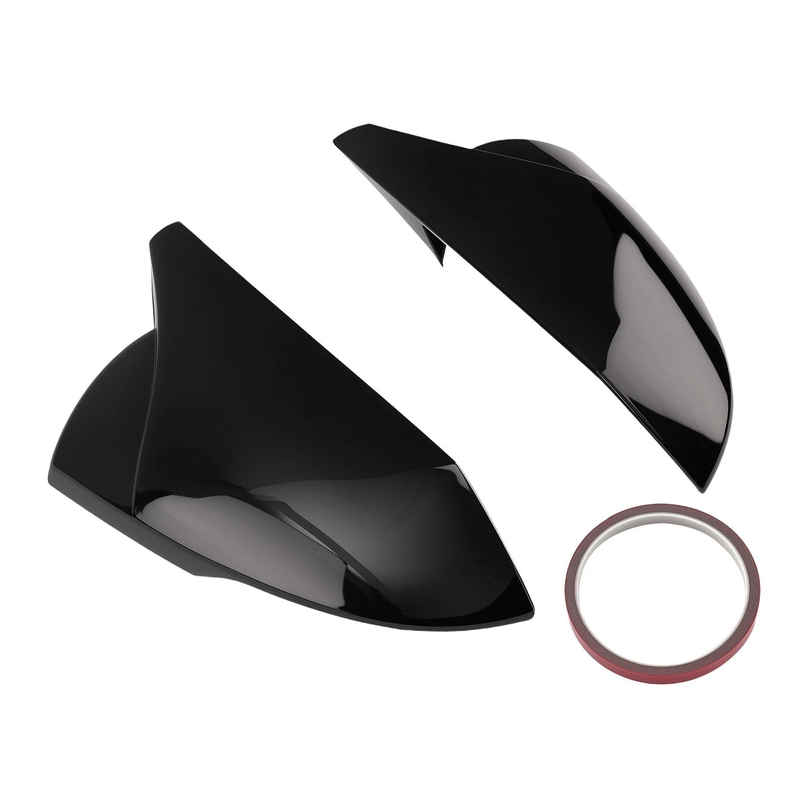 Black Mirror Guard Set for Hyundai Elantra N LED Signal 2022-2024 ABS Pair