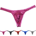 Briefs Underpants Underwear M-xl Men Pants Shiny Solid Stretchy T-back