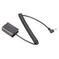 New Decoded Np-fw50 Dummy Battery Dc Coupler Cable For Sony Zv-e10