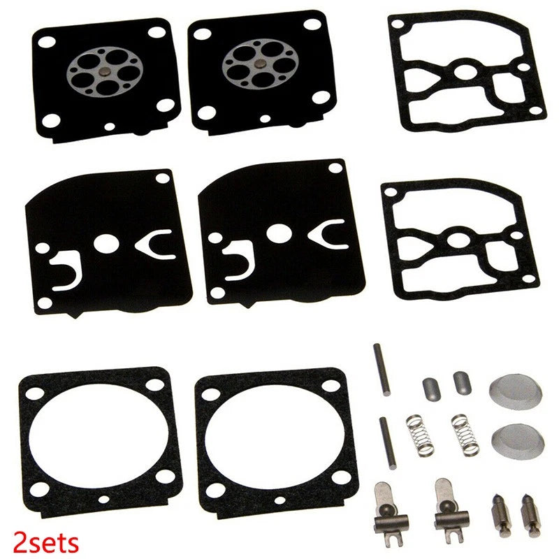 2 Set Carburettor Rebuild Kits For Stihl Ms171 C1q-s119b C1q-s120