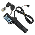 Fficint Bike Throttle Handle Compatible With 48V Systems And Cables