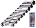 Bluespot Metric Deep Socket Set 1/2" Drive 10-22mm by BlueSpot