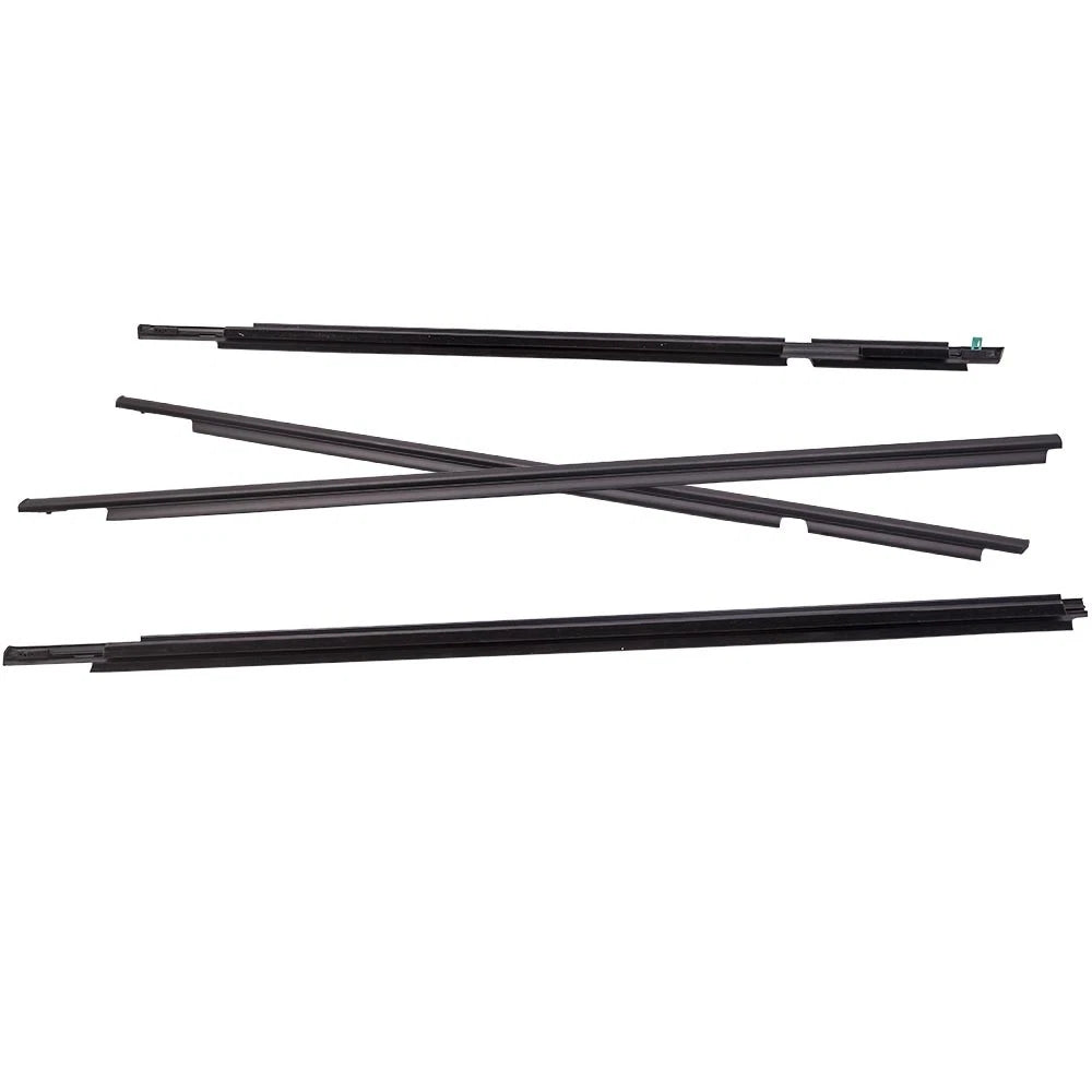 4pcs Door Window Moulding Trim Weatherstrip Set for Lexus GX470 2003-2009