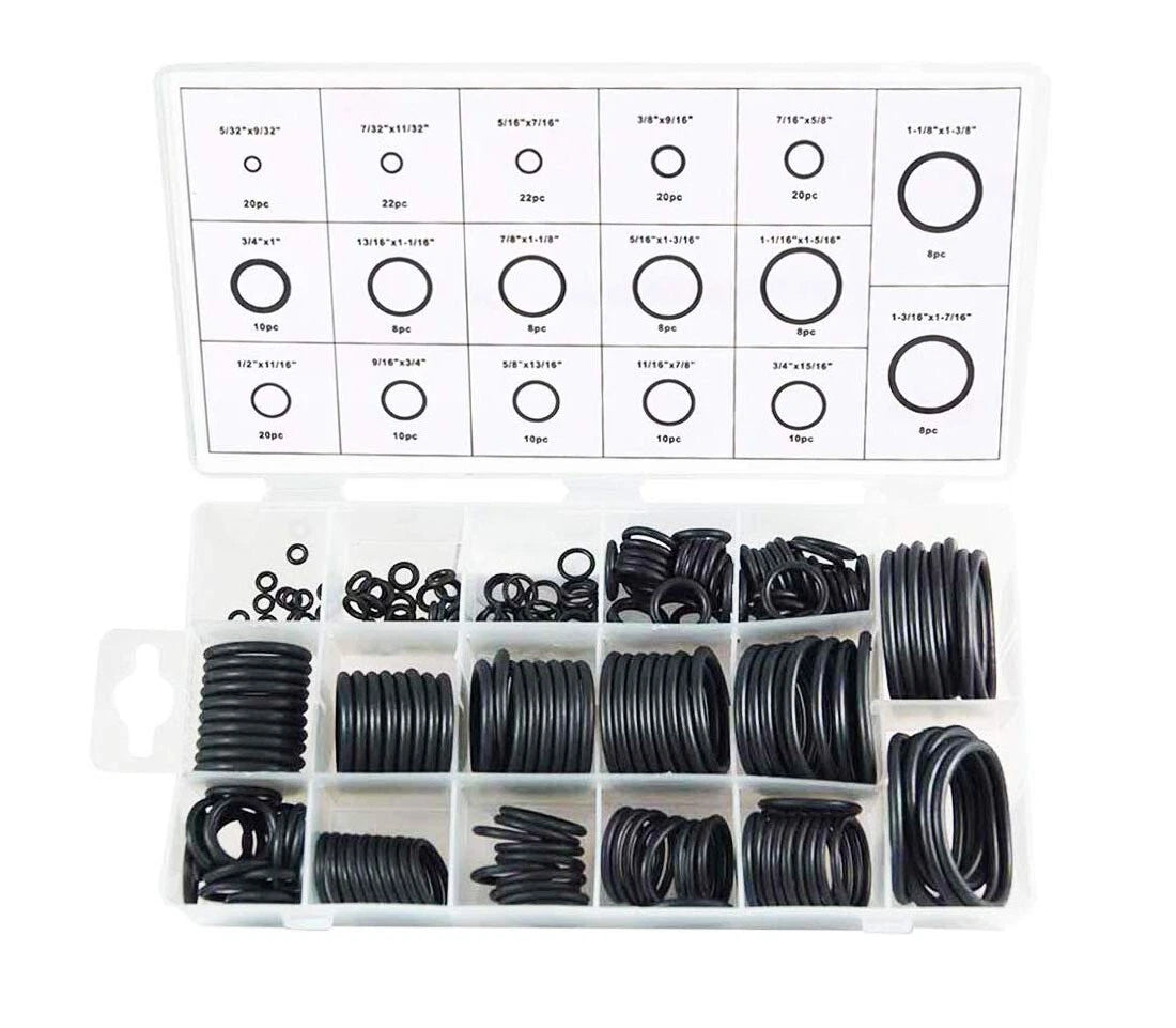 17 Size O - Ring Assortment Imperial / Sae Rubber | Built Supply Co