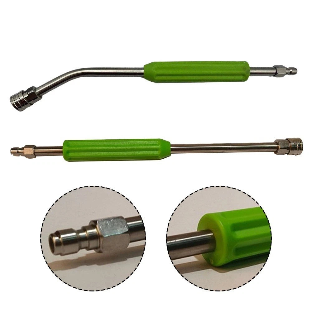 Convenient Straight And Curved Options Pressure Washer Extension Wand