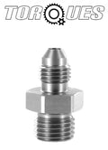 An-4 ( 4an An04 ) M14x1.5 Metric Stainless Steel Adapter