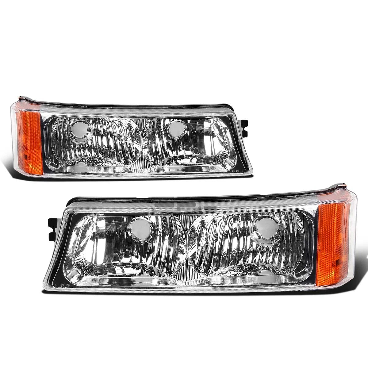 Fit 03-07 Silverado/aval<wbr/>anche Chrome Housing | Built Supply Co