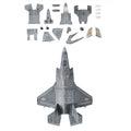 1/72 F-35 Stealth Fighter Assembly Model Kit 22cm Durable Abs