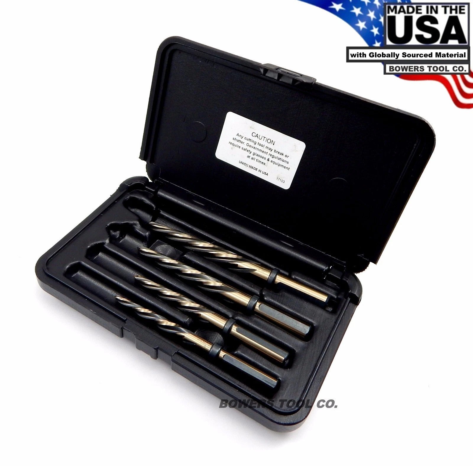Norseman Hi-Tungsten Car Reamer Bit Set 4pc