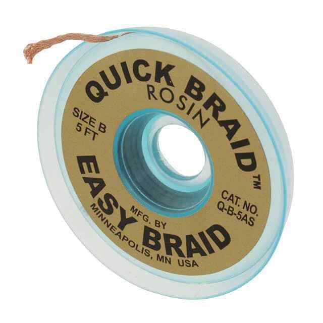 Desolder Braid Rosin - 0.05" x 5'