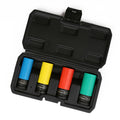 1/2"dr Lug Nut Impact Socket Set Thin Wall Deep | Built Supply Co