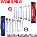 WORKPRO Ratcheting Wrench Set 72 Teeth by WORKPRO