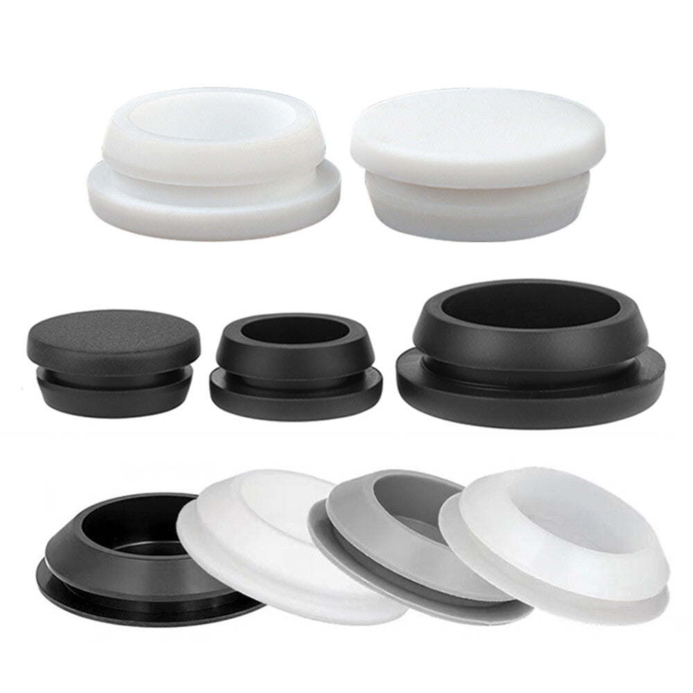 Snap-On Hole Plug Round Silicone Rubber Seal