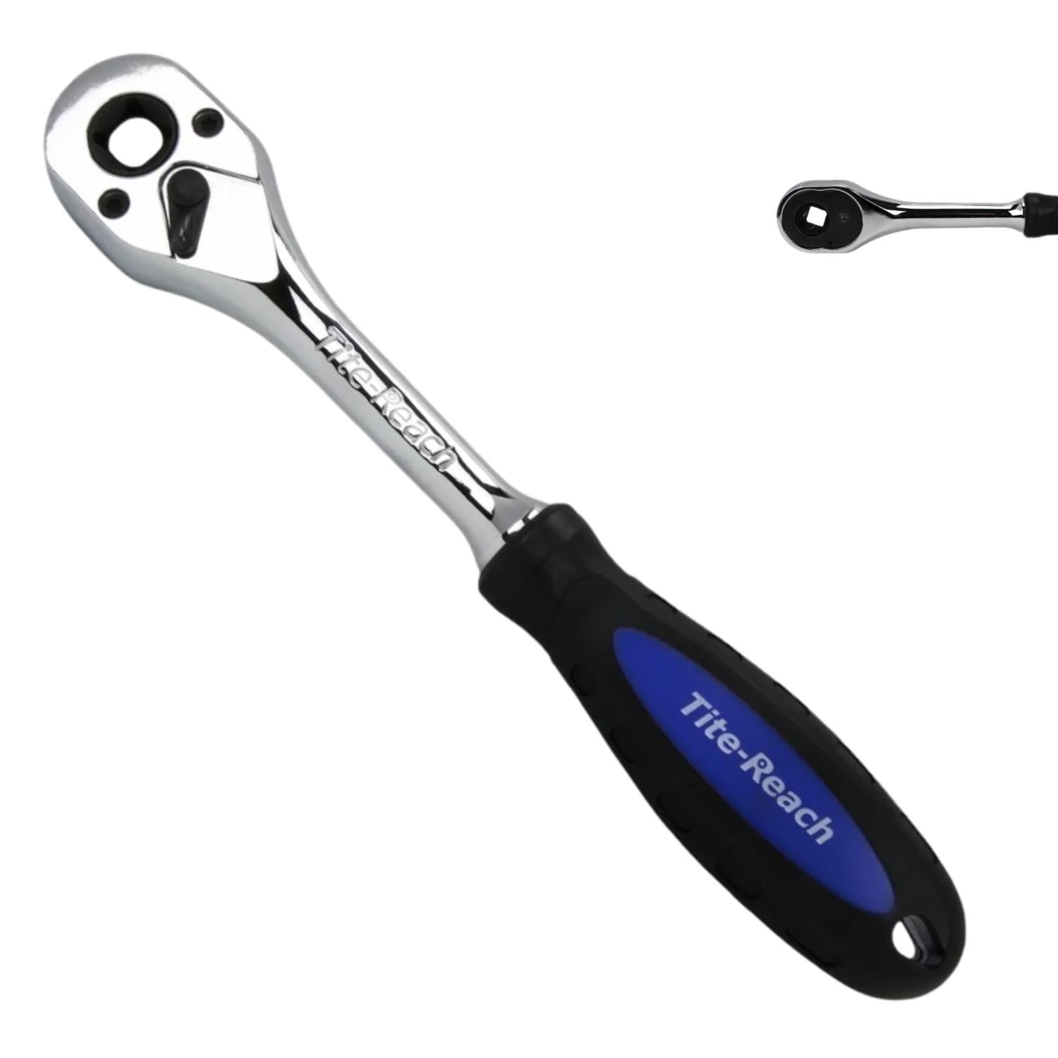 Tite-reach Low Profile 3/8" Socket Ratchet Comfort | Built Supply Co