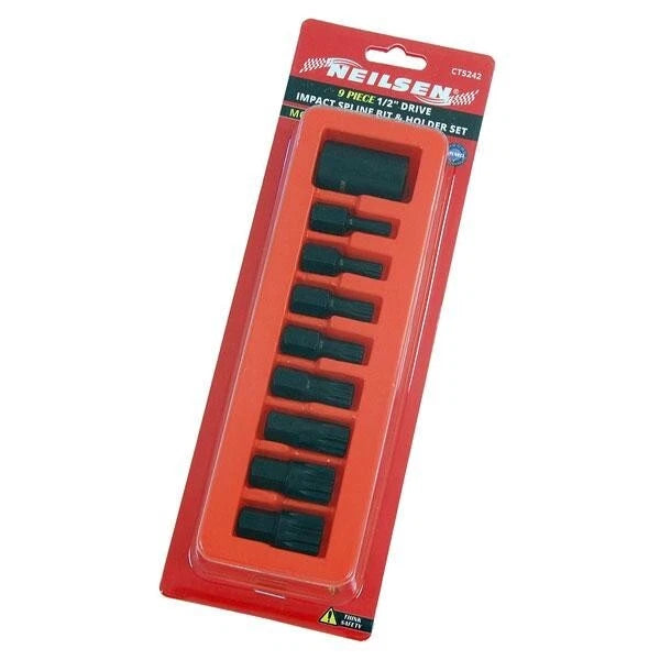 Spline Xzn Bit Socket Set Impact Bits 1/2dr M6 M8 M9 M10 M12 M14 M16