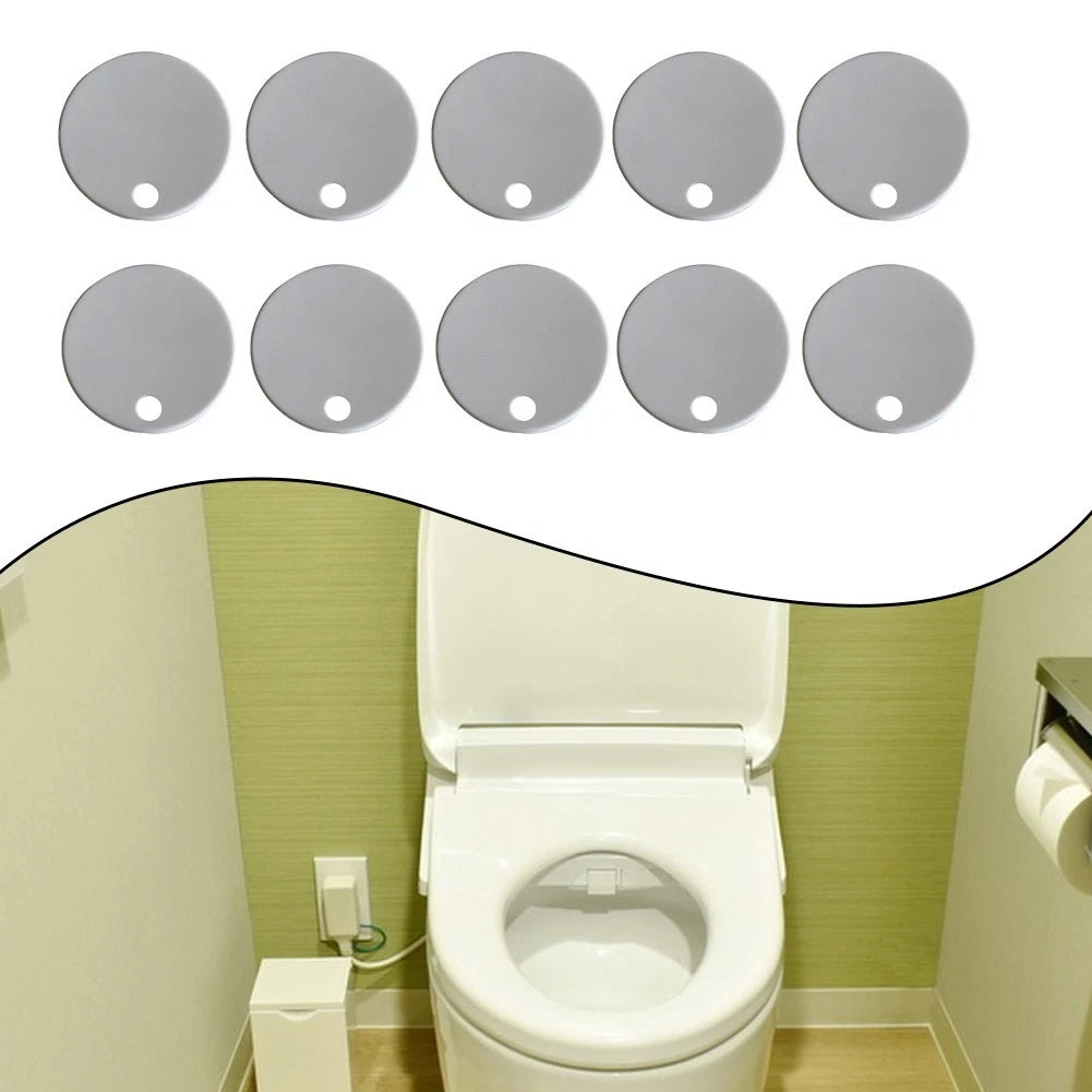 Plastic Toilet Seat Hinge Cover Decorative Cap For Various Sizes 50mm