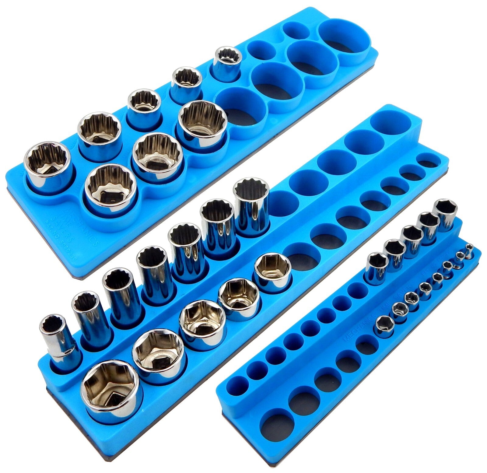Magnetic Socket Organizer Set 3pc
