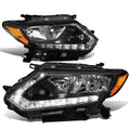 Fit 14-16 Rogue Black Housing Amber Side Led Drl | Built Supply Co